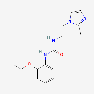 1-(2-ethoxyphenyl)-3-(2-(2-methyl-1H-imidazol-1-yl)ethyl)urea