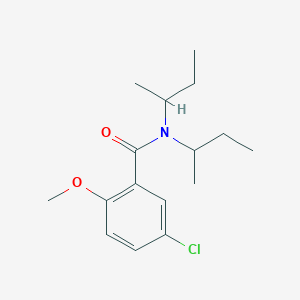 N,N-di(butan-2-yl)-5-chloro-2-methoxybenzamide