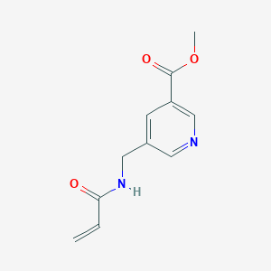Methyl 5-[(prop-2-enoylamino)methyl]pyridine-3-carboxylate