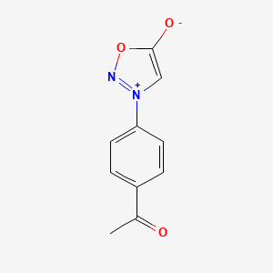 3-(4-Acetylphenyl)oxadiazol-3-ium-5-olate