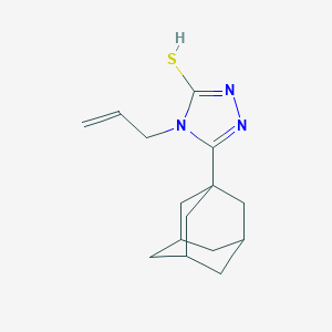 molecular formula C15H21N3S B259735 5-(1-adamantyl)-4-prop-2-enyl-1,2,4-triazole-3-thiol 