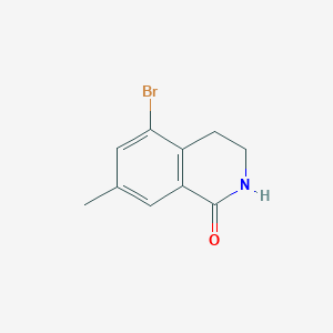 5-Bromo-7-methyl-1,2,3,4-tetrahydroisoquinolin-1-one