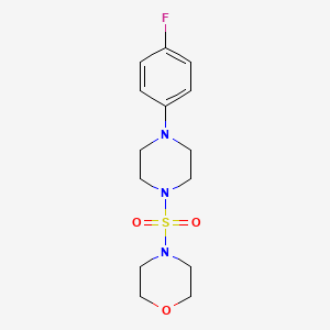 4-[4-(4-Fluoro-phenyl)-piperazine-1-sulfonyl]-morpholine