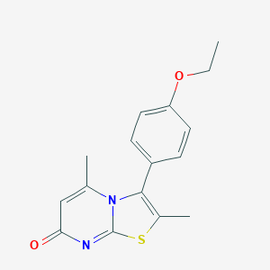 3-(4-ethoxyphenyl)-2,5-dimethyl-7H-[1,3]thiazolo[3,2-a]pyrimidin-7-one