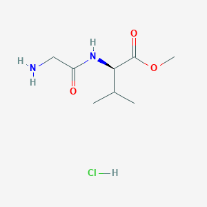 Methyl glycyl-D-valinate hydrochloride