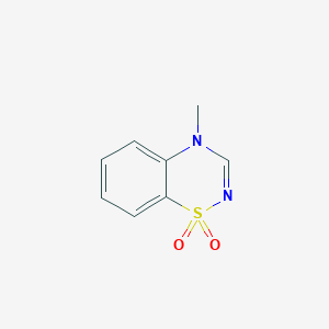 4-methyl-4H-1,2,4-benzothiadiazine 1,1-dioxide