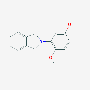 molecular formula C16H17NO2 B259756 2-(2,5-Dimethoxyphenyl)isoindoline 