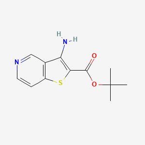 Tert-butyl 3-aminothieno[3,2-c]pyridine-2-carboxylate
