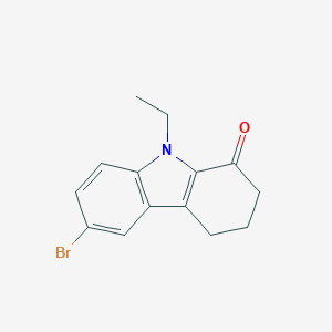 6-bromo-9-ethyl-2,3,4,9-tetrahydro-1H-carbazol-1-one