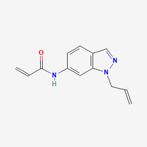 N-(1-Prop-2-enylindazol-6-yl)prop-2-enamide