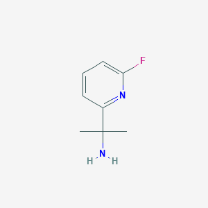 2-(6-Fluoropyridin-2-yl)propan-2-amine