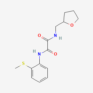 N1-(2-(methylthio)phenyl)-N2-((tetrahydrofuran-2-yl)methyl)oxalamide