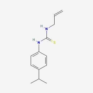 molecular formula C13H18N2S B2597743 1-烯丙基-3-(4-异丙苯基)硫脲 CAS No. 889221-30-1