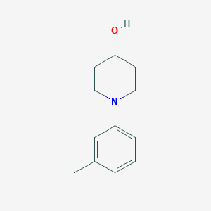 B2597752 1-(3-Methylphenyl)piperidin-4-ol CAS No. 1226190-49-3