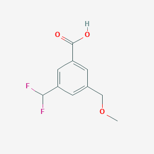 3-(Difluoromethyl)-5-(methoxymethyl)benzoic acid