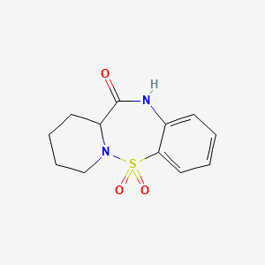 1,3,4,12a-tetrahydro-2H-pyrido[1,2-b][1,2,5]benzothiadiazepin-12(11H)-one 6,6-dioxide