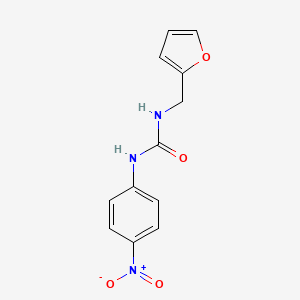 N-(2-furylmethyl)-N'-(4-nitrophenyl)urea