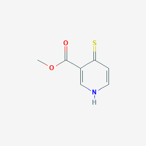 3-Pyridinecarboxylic acid, 4-mercapto-, methyl ester
