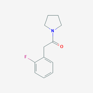 1-[(2-Fluorophenyl)acetyl]pyrrolidine