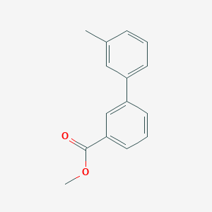 molecular formula C15H14O2 B2597878 3-(3-甲基苯基)苯甲酸甲酯 CAS No. 128460-74-2