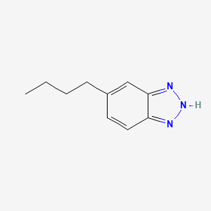 molecular formula C10H13N3 B2597890 5-丁基-1H-苯并三唑 CAS No. 3663-24-9