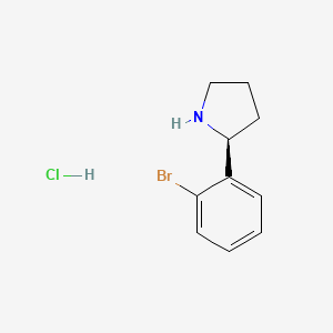 (s)-2-(2-Bromophenyl)pyrrolidine hydrochloride