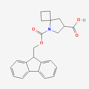 5-(9H-Fluoren-9-ylmethoxycarbonyl)-5-azaspiro[3.4]octane-7-carboxylic acid