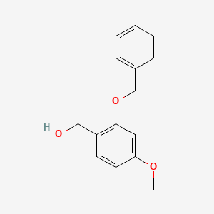 [2-(Benzyloxy)-4-methoxyphenyl]methanol