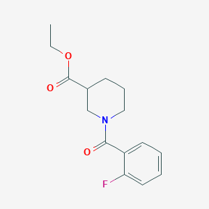 Ethyl 1-(2-fluorobenzoyl)piperidine-3-carboxylate