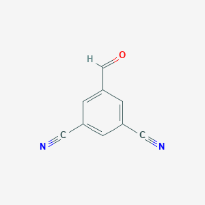 molecular formula C9H4N2O B2597974 5-Formylisophthalonitrile CAS No. 331714-58-0