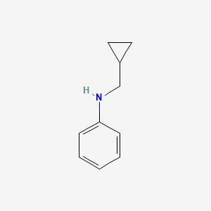 molecular formula C10H13N B2598035 N-(cyclopropylmethyl)aniline CAS No. 36178-60-6