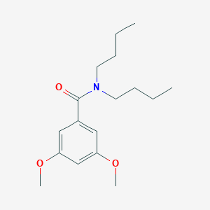 molecular formula C17H27NO3 B259825 N,N-dibutyl-3,5-dimethoxybenzamide 