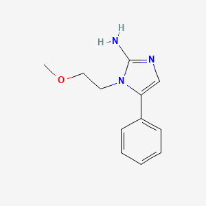 1-(2-Methoxy-ethyl)-5-phenyl-1H-imidazol-2-ylamine