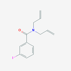 molecular formula C13H14INO B259832 N,N-diallyl-3-iodobenzamide 