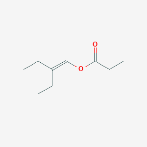 2-Ethyl-1-buten-1-yl Propionate