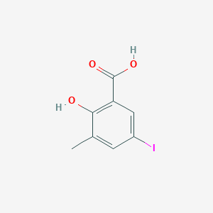 2-Hydroxy-5-iodo-3-methylbenzoic acid