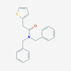 N,N-dibenzyl-2-(2-thienyl)acetamide