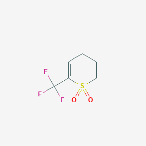 6-(Trifluoromethyl)-3,4-dihydro-2H-thiopyran 1,1-dioxide