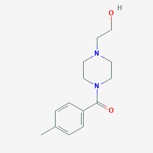 2-[4-(4-Methylbenzoyl)-1-piperazinyl]ethanol