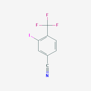 3-Iodo-4-(trifluoromethyl)benzonitrile