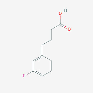 molecular formula C10H11FO2 B2598416 4-(3-Fluorophenyl)butanoic acid CAS No. 70631-88-8