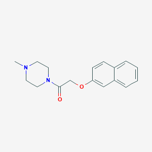 1-(4-Methylpiperazin-1-yl)-2-(naphthalen-2-yloxy)ethanone