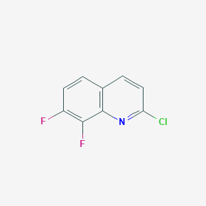 2-Chloro-7,8-difluoroquinoline