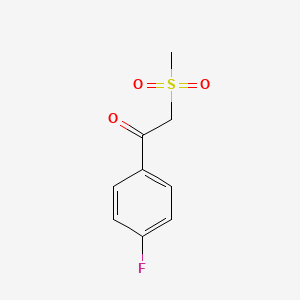 1-(4-Fluorophenyl)-2-(methylsulfonyl)-1-ethanone