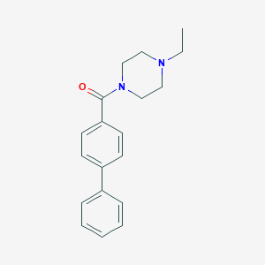 Biphenyl-4-yl(4-ethylpiperazin-1-yl)methanone