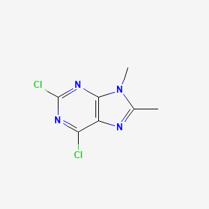2,6-Dichloro-8,9-dimethyl-9H-purine
