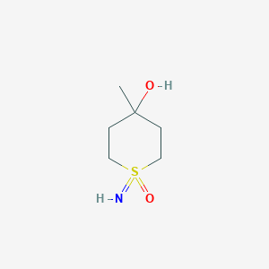 1-Imino-4-methyl-1-oxothian-4-ol