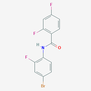 N-(4-bromo-2-fluorophenyl)-2,4-difluorobenzamide