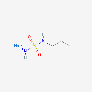molecular formula C3H9N2NaO2S B2598764 N-Propyl-sulfamide sodium salt CAS No. 1642873-03-7
