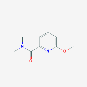 molecular formula C9H12N2O2 B2598807 N,N-Dimethyl-6-methoxypyridine-2-carboxamide CAS No. 1862617-63-7